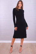 Rosslyn Knit Dress - Black