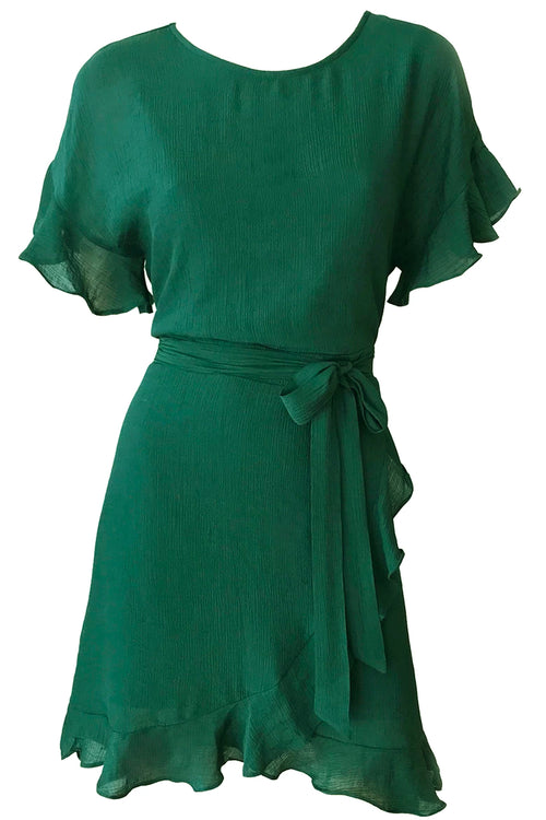Avril Wrap Dress - Green