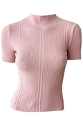Naida Knit Top - Pink
