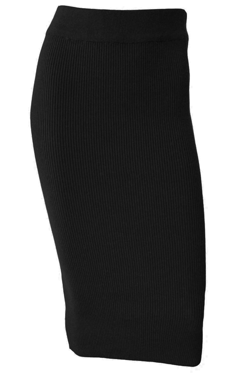 Taylor Knit Skirt - Black